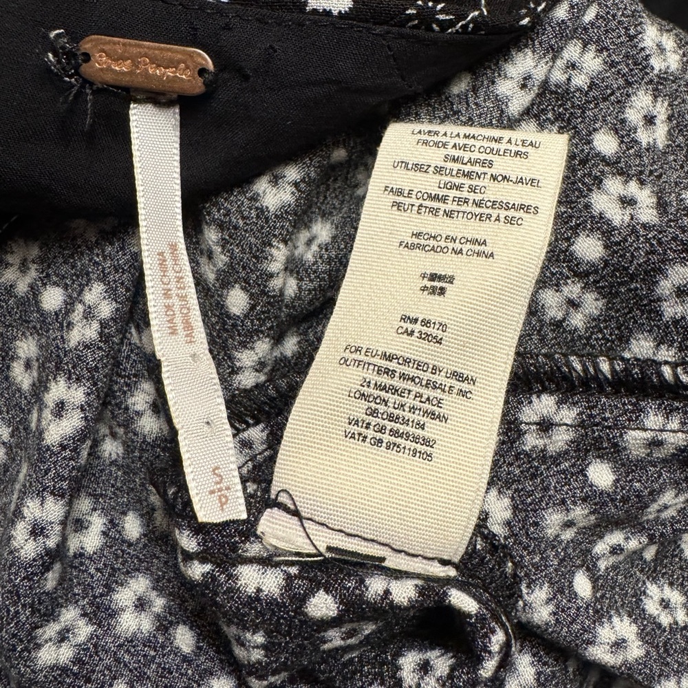 Free People Floral Print Wonderland Mini Dress - Picture 9 of 10